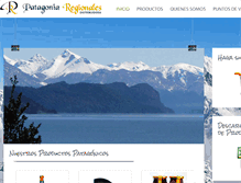 Tablet Screenshot of com.ar--www.patagoniaregionales.com.ar